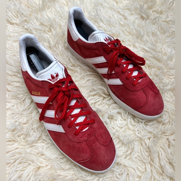Red Adidas Gazelle Size 11 - Picture 2 of 9
